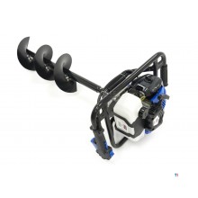 Taladro de tierra profesional HBM 52 cc con motor de gasolina - incluye 3 taladros 100/150/200 mm.