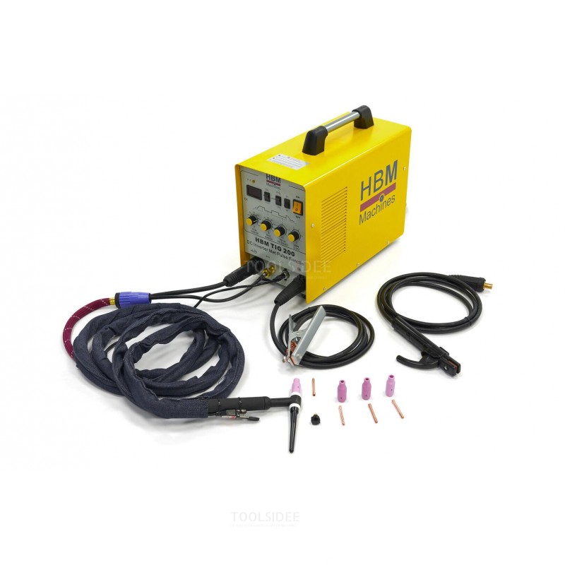 HBM TIG 200 DC Inverter With Pulse Function