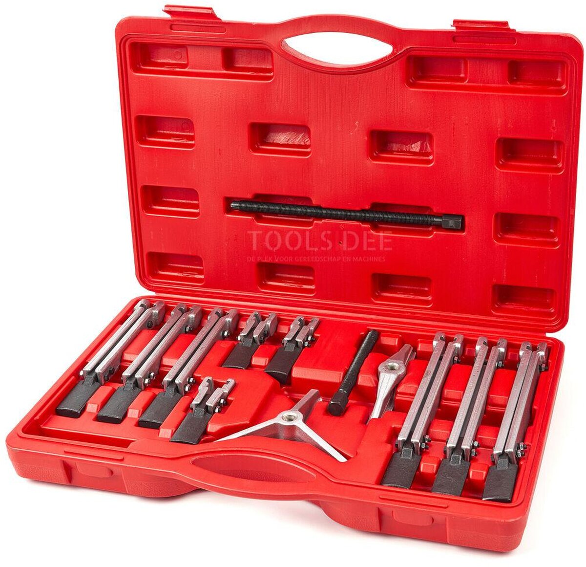 HBM 14 Piece Professional 3 Arm Puller Puller Set 105, 210, 265 mm HBM 14 Piece Professional 3 Arm Puller Puller Set 105, 210, 265 mm