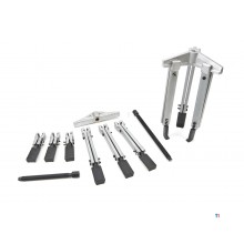 HBM 14 Piece Professional 3 Arm Puller Puller Set 105, 210, 265 mm HBM 14 Piece Professional 3 Arm Puller Puller Set 105, 210, 265 mm