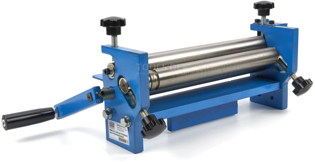 HBM 2,5 x 300 mm Plaatwals voor in de bankschroef - Model 2