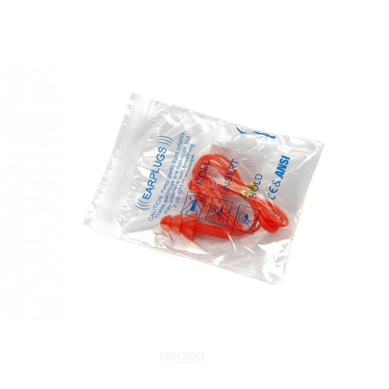 HBM Waterproof Silicone Earplugs with Cord SNR 29 DB Packed per Pair