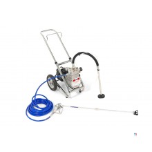HBM højtryks luftfri sprøjtemaskine Malingssprøjte Vægsprøjtemaskine sæt 1500 Watt - brugt