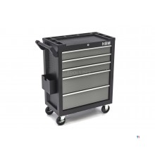 HBM 5 Drawers Deluxe Tool Trolley Small