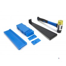 HBM 43-delers profesjonelt gulvleggesett komplett