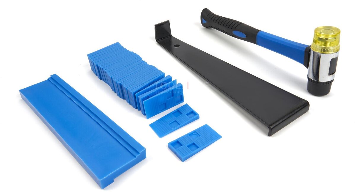 HBM 43-delers profesjonelt gulvleggesett komplett