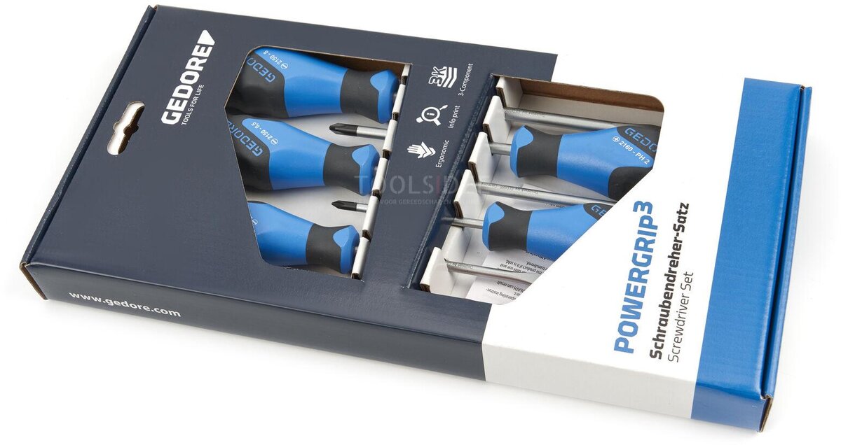 Gedore C 2150-60 PH-06 Century sechsteiliger Schraubendrehersatz