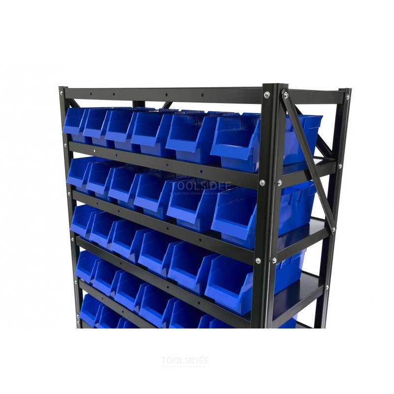 HBM Baking cabinet, Storage system, Shelving with 60 Storage bins