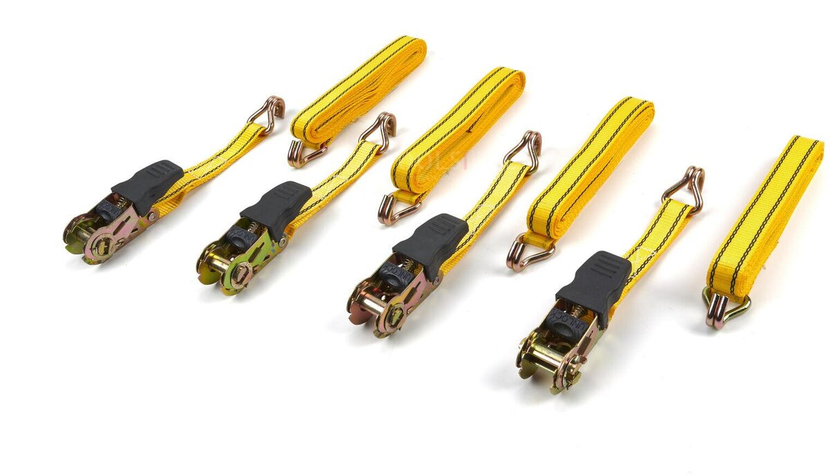 HBM 4 stykke 700 kg surringsrem sæt HBM 4 stykke 700 kg surringsrem sæt