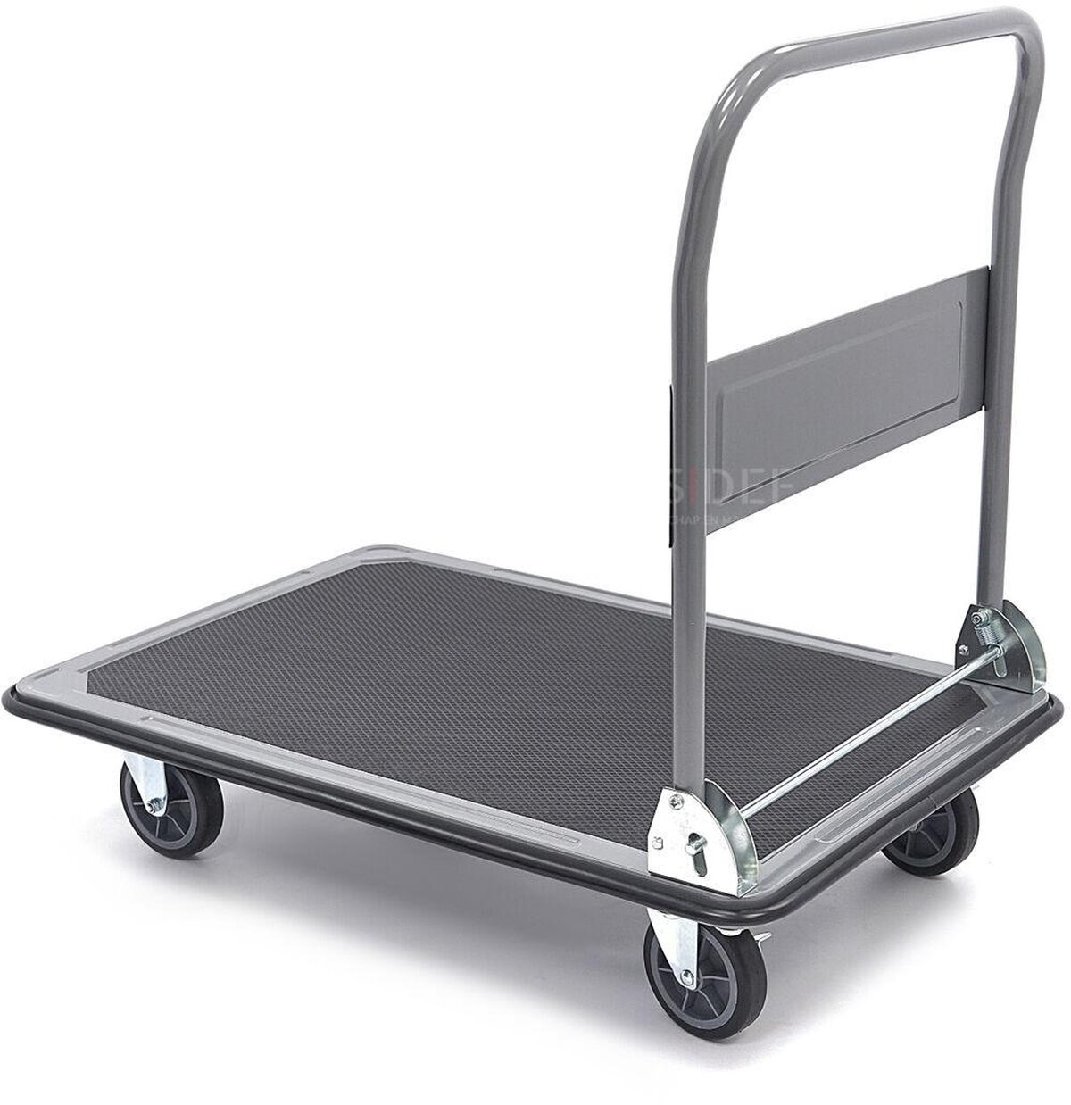 HBM 350 kilo sammenleggbar transportvogn, transportvogn med brems