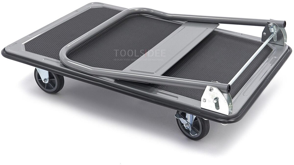 HBM 350 kilo sammenleggbar transportvogn, transportvogn med brems