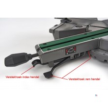 HiKOKI C8FSHG WAZ 1100 Watt Radiaalzaag, Afkortzaag, Trekzaag