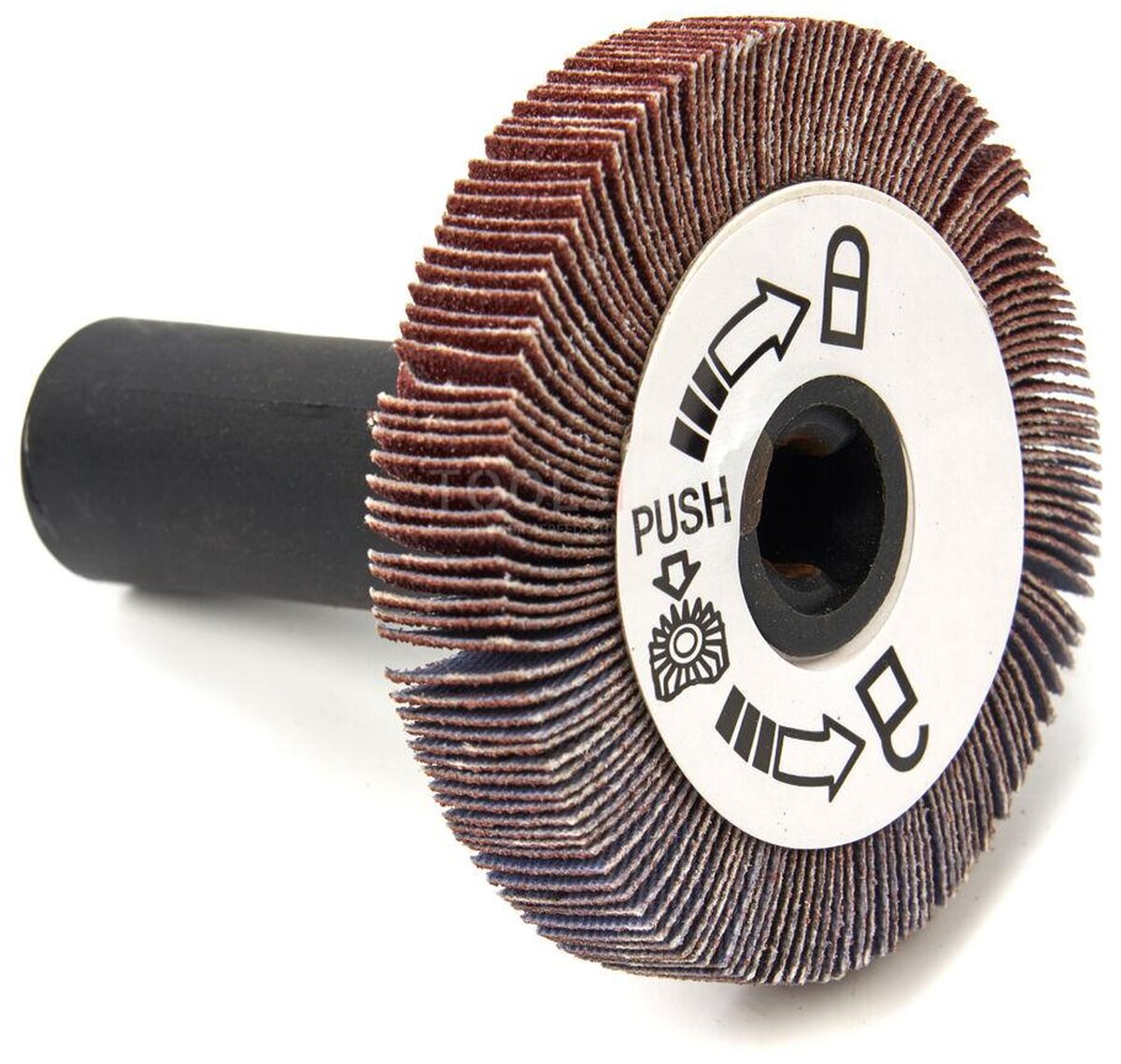 HBM Sanding Lamella Roll Narrow for the HBM Satin Finishing Machine - Brushing Machine with Tilting Head - 420 Watt