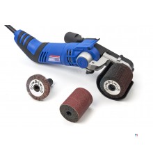 HBM Satineermachine - Borstelmachine Met Kantelbare Kop - 420 Watt HBM Satineermachine - Borstelmachine Met Kantelbare Kop - 420 Watt