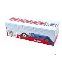 HBM Satineermachine - Borstelmachine Met Kantelbare Kop - 420 Watt HBM Satineermachine - Borstelmachine Met Kantelbare Kop - 420 Watt