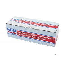 HBM Satineermachine - Borstelmachine Met Kantelbare Kop - 420 Watt HBM Satineermachine - Borstelmachine Met Kantelbare Kop - 420 Watt