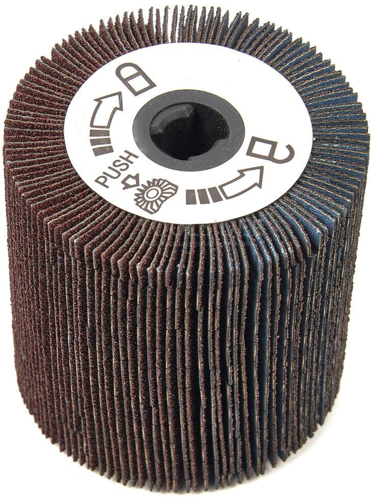 HBM Schuurlamellenrol Breed voor de voor de HBM Satineermachine - Borstelmachine Met Kantelbare Kop - 420 Watt