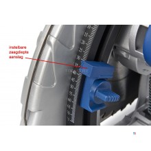 Scheppach stupsåg, linjärsåg 210mm PL75