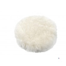 HBM 125 mm. Tampone in lana d'agnello con velcro