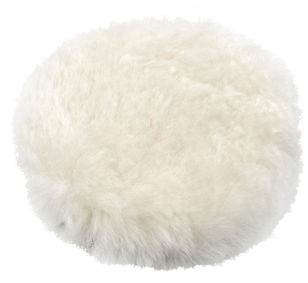 HBM 125 mm. Lamswollen Polijstkussen Met Klittenband