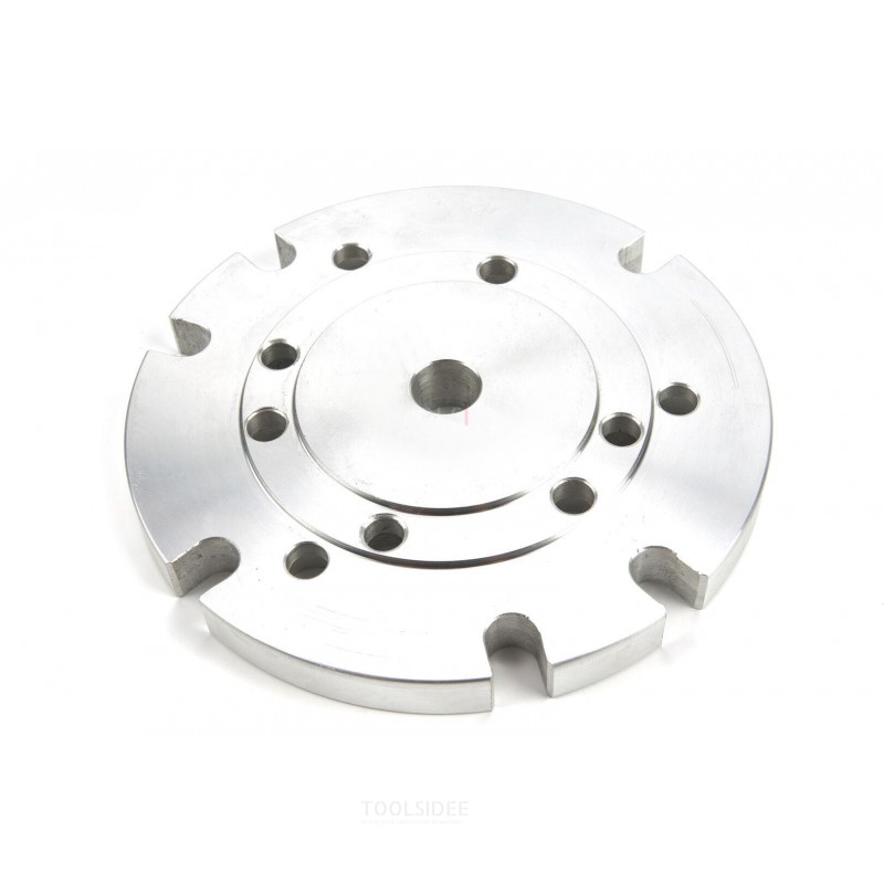 HBM Aluminum Flange for 100 and 125 mm Chuck DIN 6350