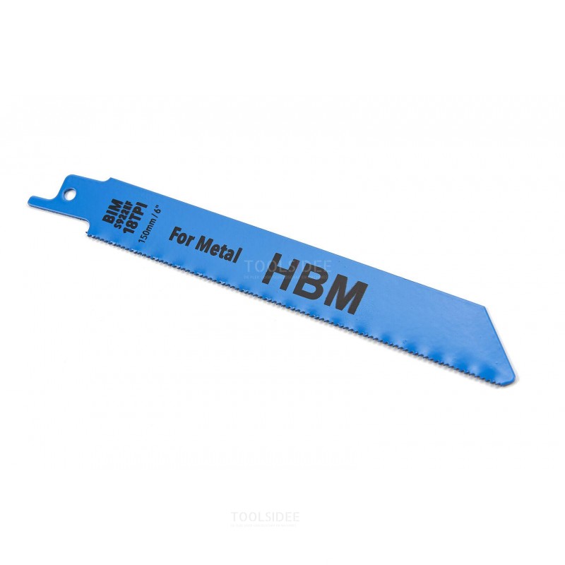 HBM 10-teiliger Säbelsägeblattsatz für Holz und Metall