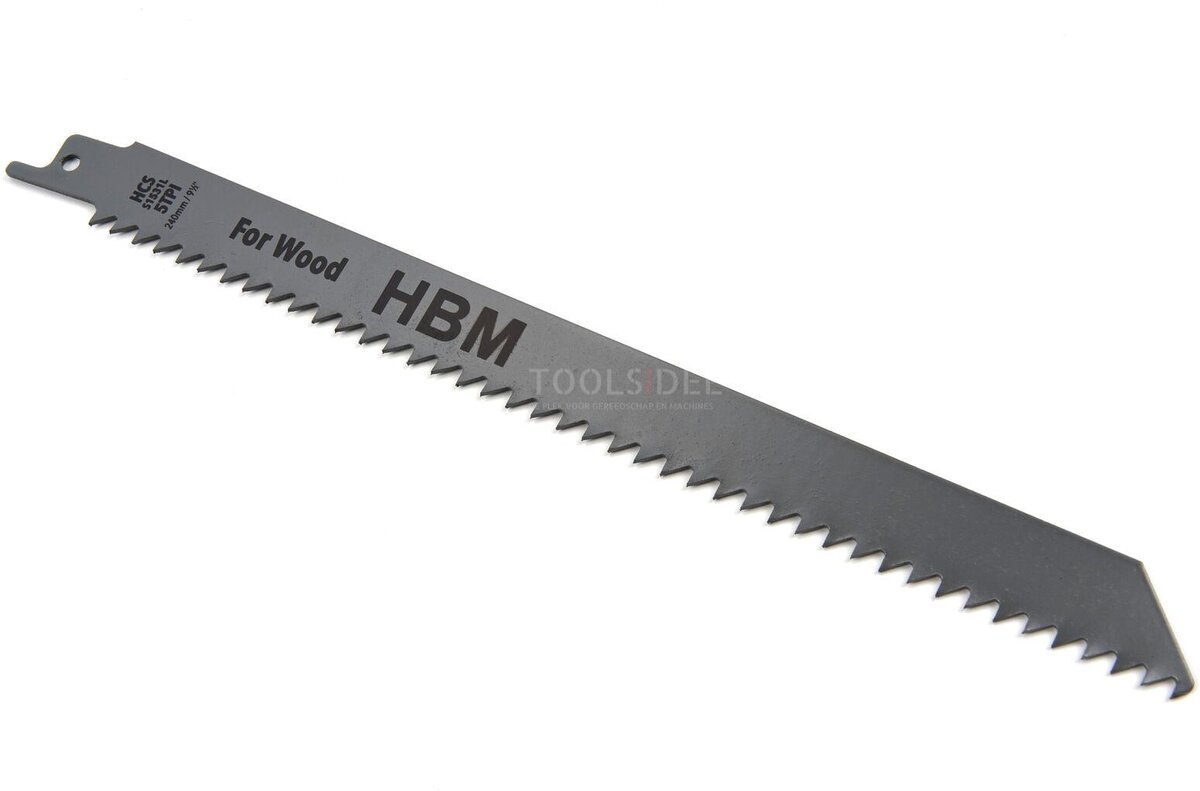 HBM 10-delars sticksågsats för trä och metall