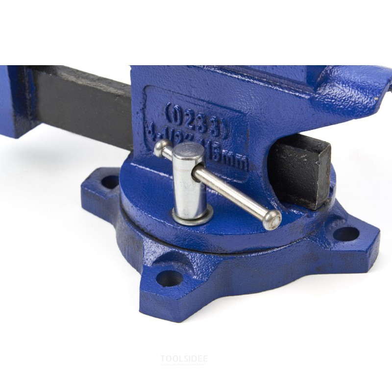 HBM 115mm. Vise With Pipe Clamp