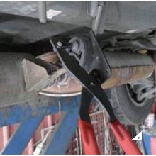 HBM 285 mm. Tang for fjerning av eksosgummi HBM 285 mm. Tang for fjerning av eksosgummi