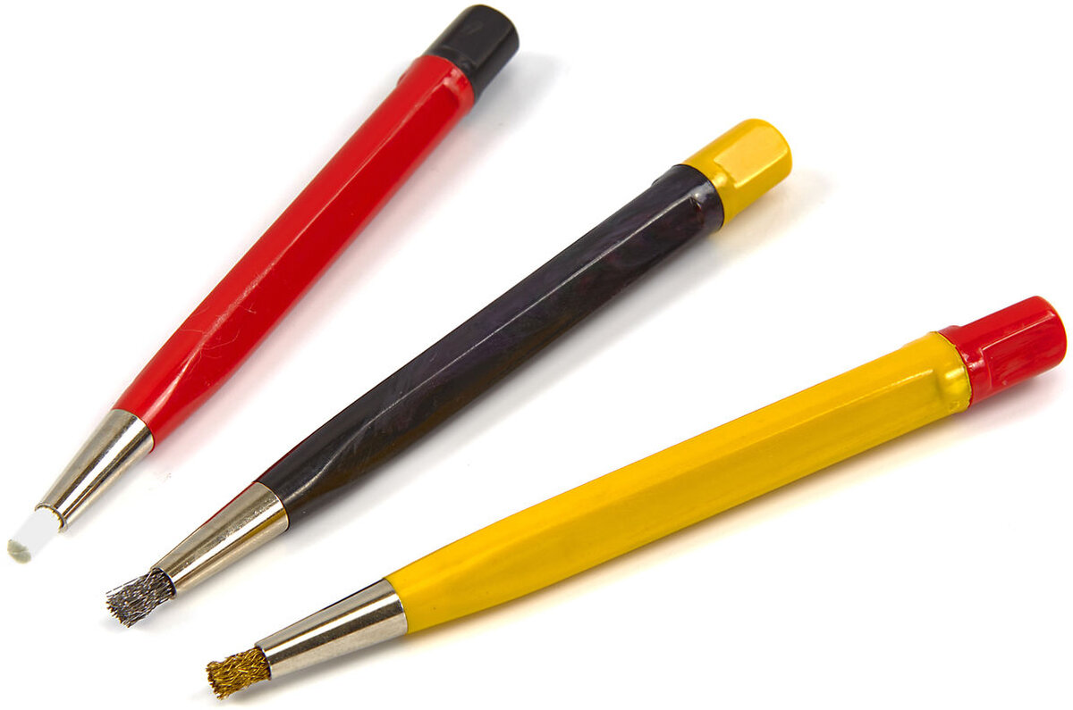 HBM 3 Delige Kwastenset voor Schoonmaken / verwijderen van krassen