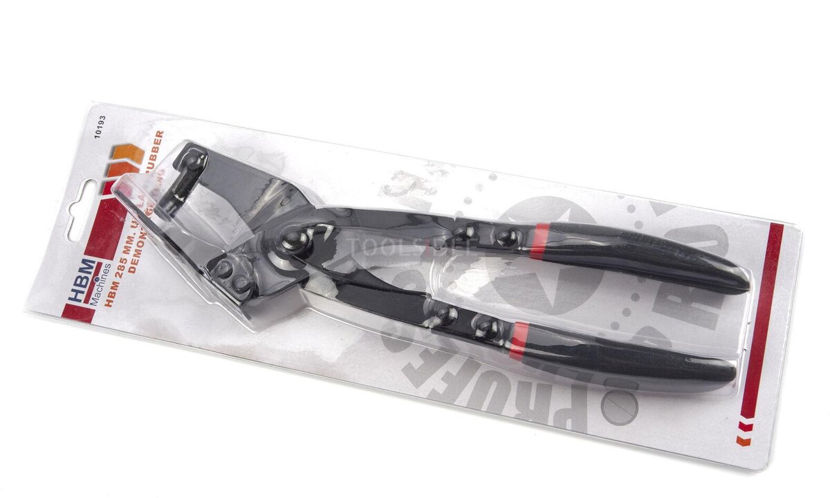 HBM 285 mm. Tang for fjerning av eksosgummi HBM 285 mm. Tang for fjerning av eksosgummi