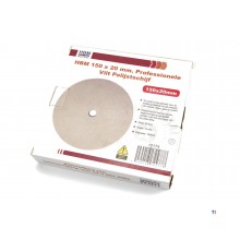 HBM 150 x 20 mm. Professionele Vilt Polijstschijf