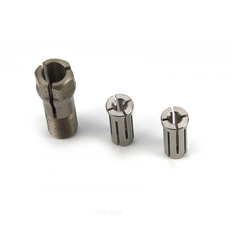 Pinces de serrage HBM 2,35 / 3 / 6 mm destinées au porte-pince sur moteur de suspension / moteur de fraisage HBM modèle 2
