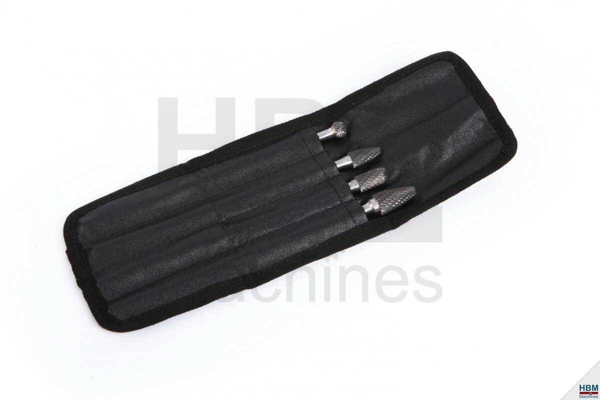 HBM 4-piece full hm burr set long HBM 4-piece full hm burr set long