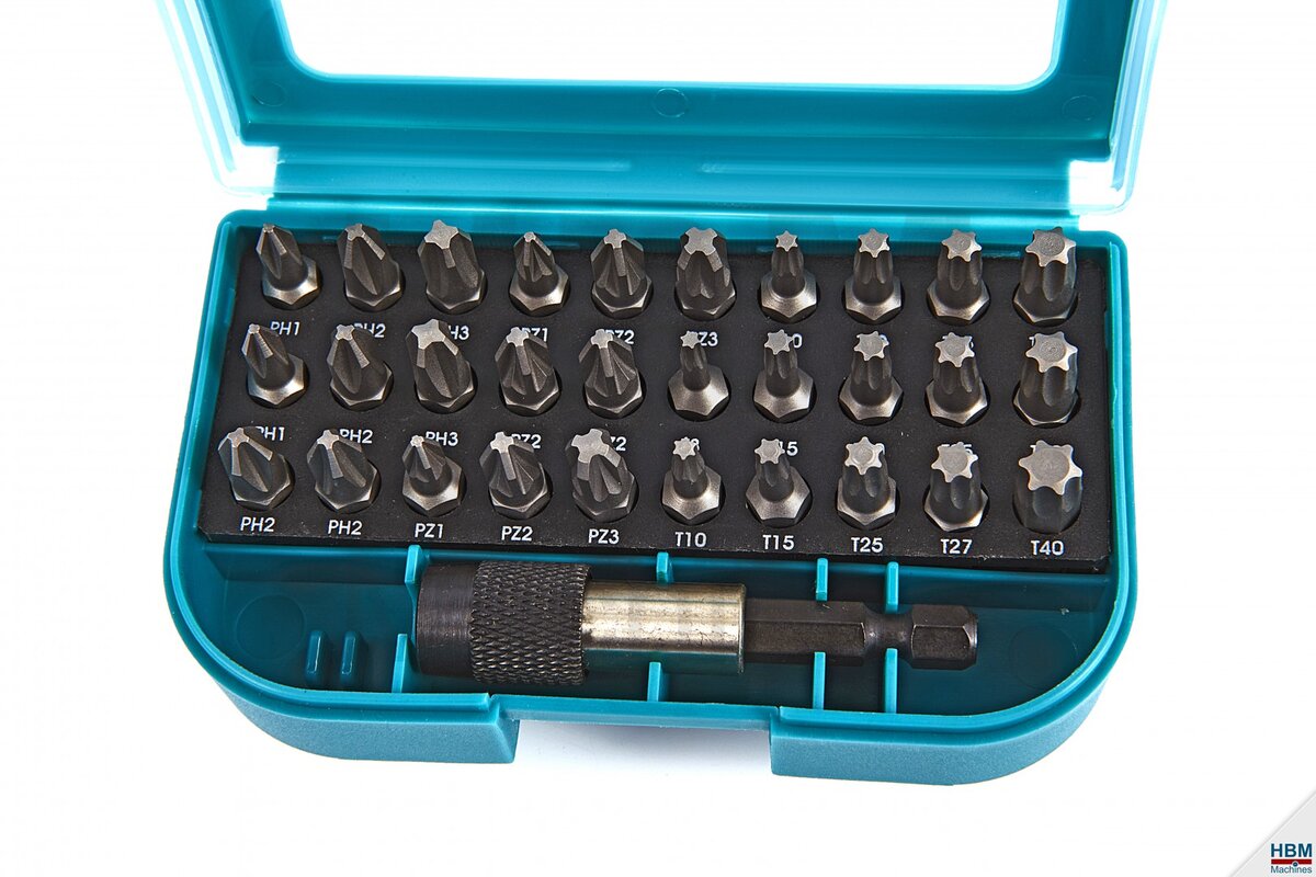 Makita 31 piece bit set p-73374 Makita 31 piece bit set p-73374