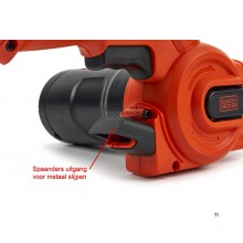 Black & Decker KA900E Powerfile Stripschuurmachine met Stofopvang - 350 Watt. - 13 x 451 mm. - KA900