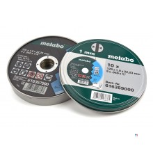 Metabo 10 Stück 125 x 1 mm Trennscheibe für Edelstahl im Vorratspack geliefert