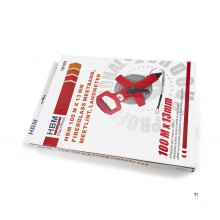 HBM 100 mx 13 mm Fiberglass Measuring tape, Measuring tape, Surveyor HBM 100 mx 13 mm Fiberglass Measuring tape, Measuring tape, Surveyor