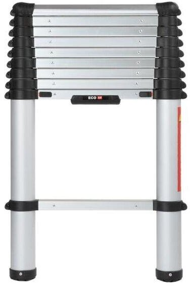 Telesteps 20130-501 Teleskopstige ECO Line - 3,0 m - Aluminium - maks. Arbeidshøyde 3,80 m. - 20130-50