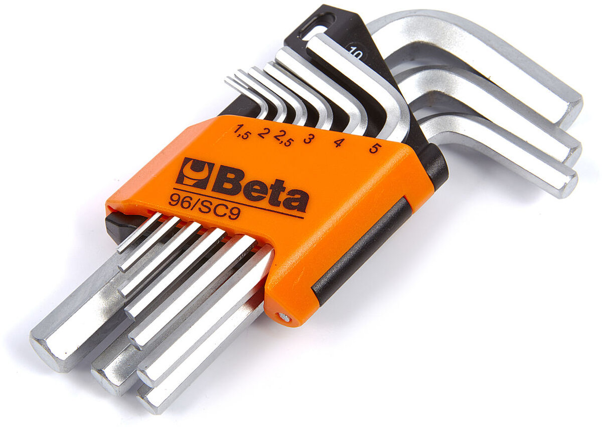 Beta 9-teiliger kurzer Eindringkörper-Schlüsselsatz - 96 Bpc/Sc9