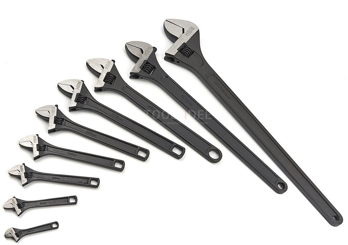 HBM Professional justerbare skruenøgler