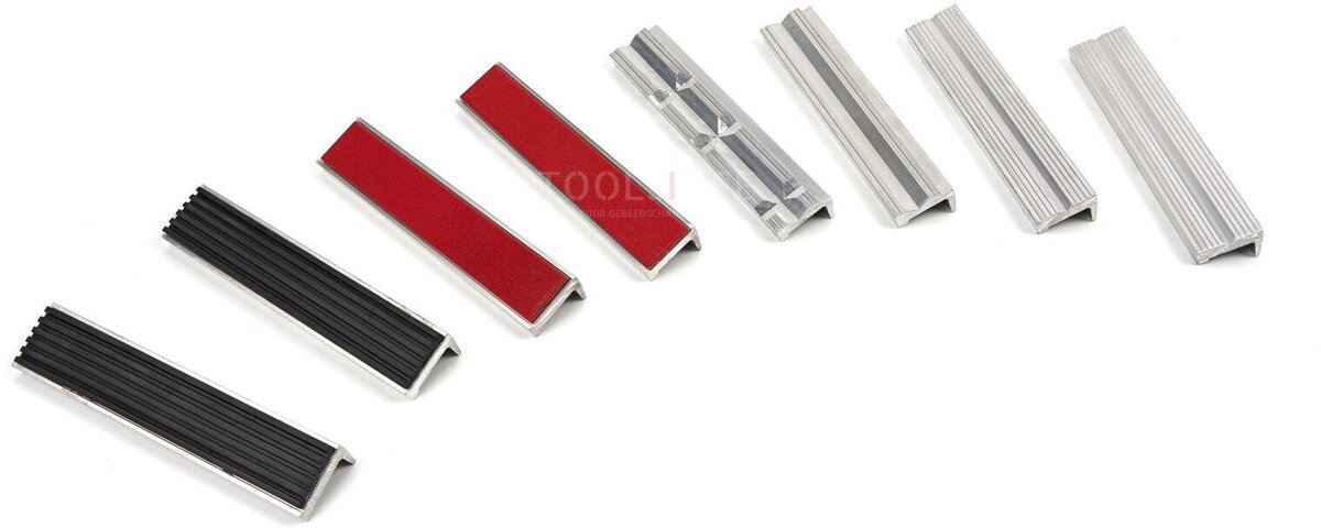 HBM 4 deler aluminium topp kjeve sett for i benkeskruen