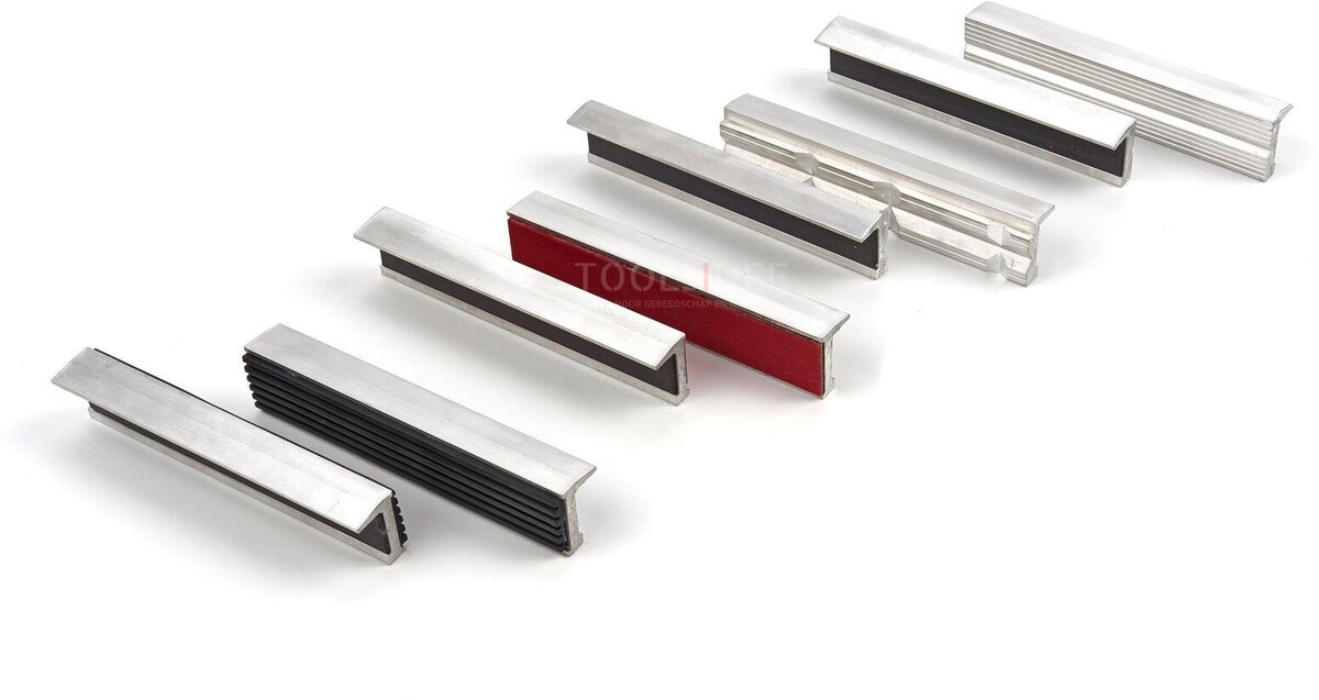 HBM 4 deler aluminium topp kjeve sett for i benkeskruen