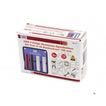 HBM 4 deler aluminium topp kjeve sett for i benkeskruen