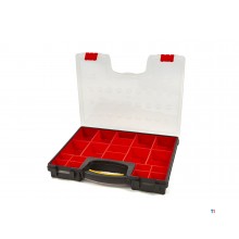 Boîte de rangement 42 x 33,5 x 5 cm HBM avec 20 compartiments