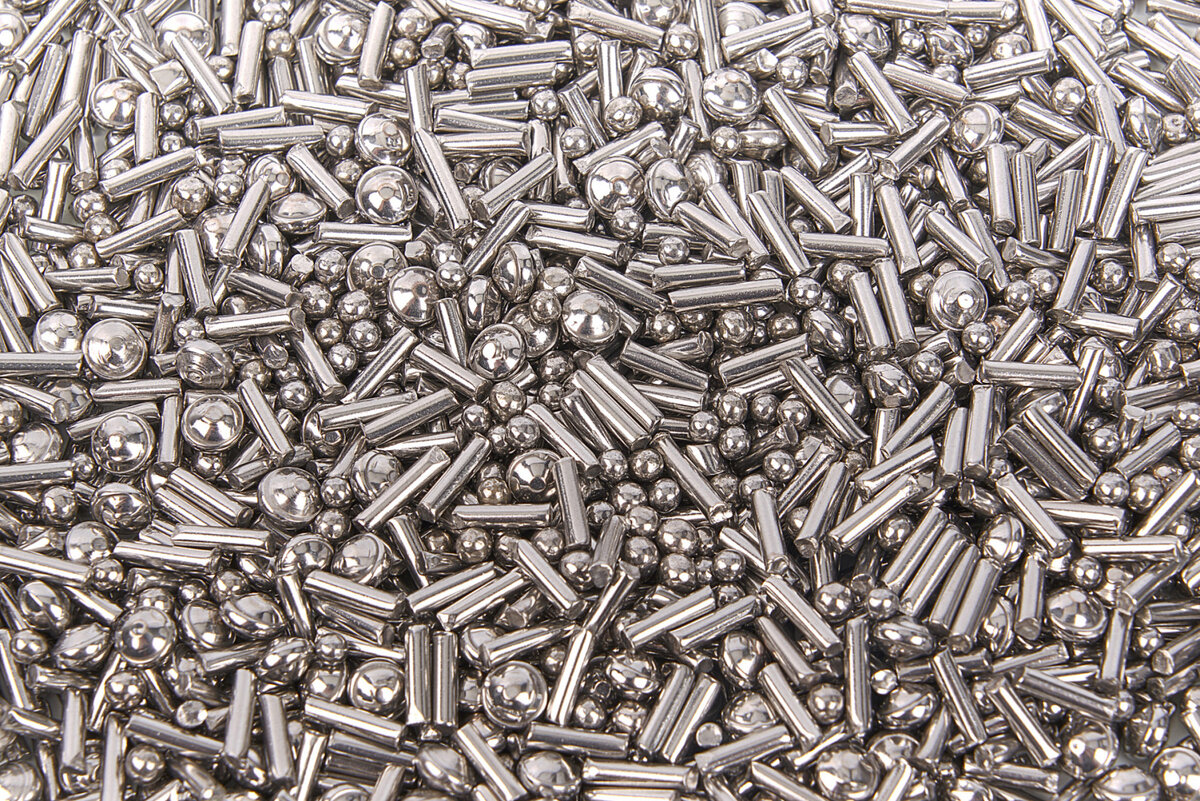 HBM rustfritt stål polering baller Satellitt 1 kg - 5x3 mm