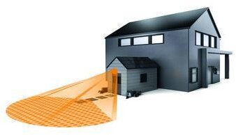 Steinel Infrarood-bewegingsmelder IS 1 zwart