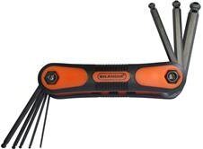 Skandia Ball Hex Key Set 1,5-8 blæk