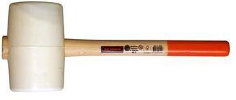 Skandia Gummihammer weiß gr.4 mit Griff