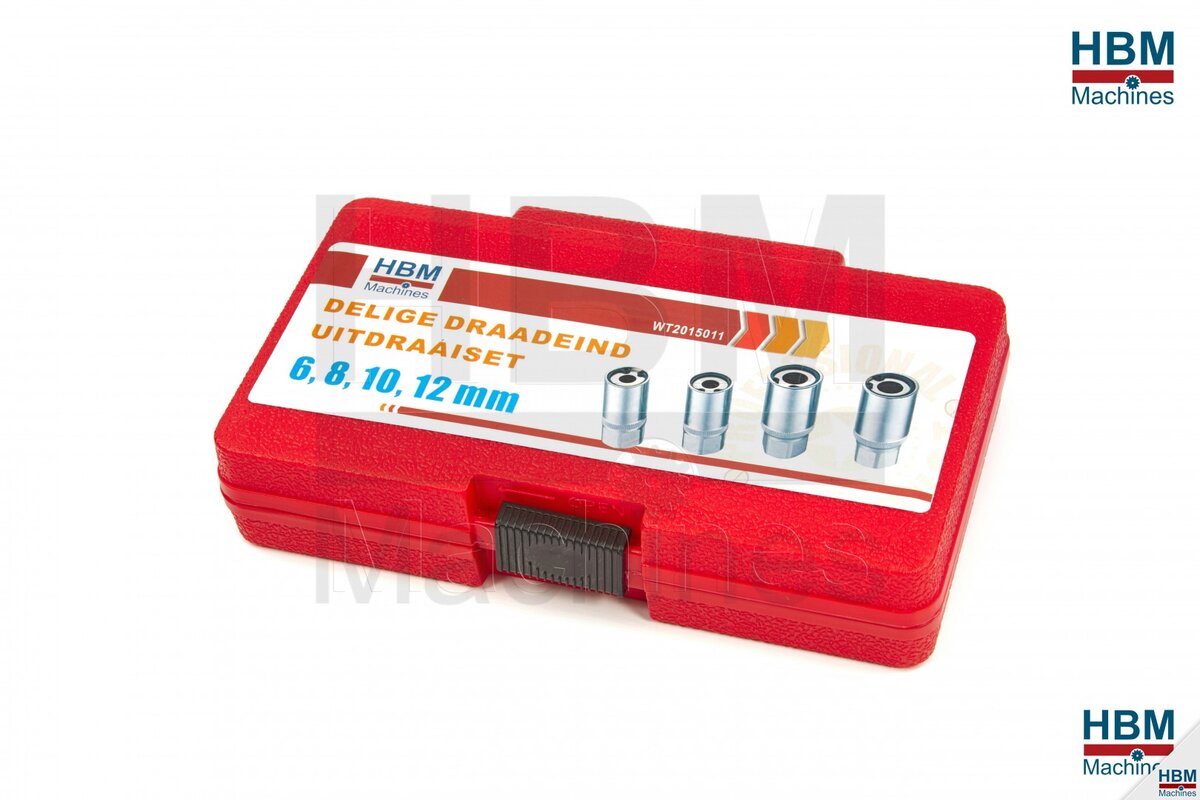 HBM 4-part threaded rod, stud extractor set - threaded extractor HBM 4-part threaded rod, stud extractor set - threaded extractor